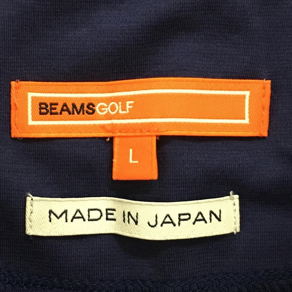 beamsgolf ネイビー ハイネックシャツ BEAMS GOLF モックネックシャツ ネイビー - メルカリ