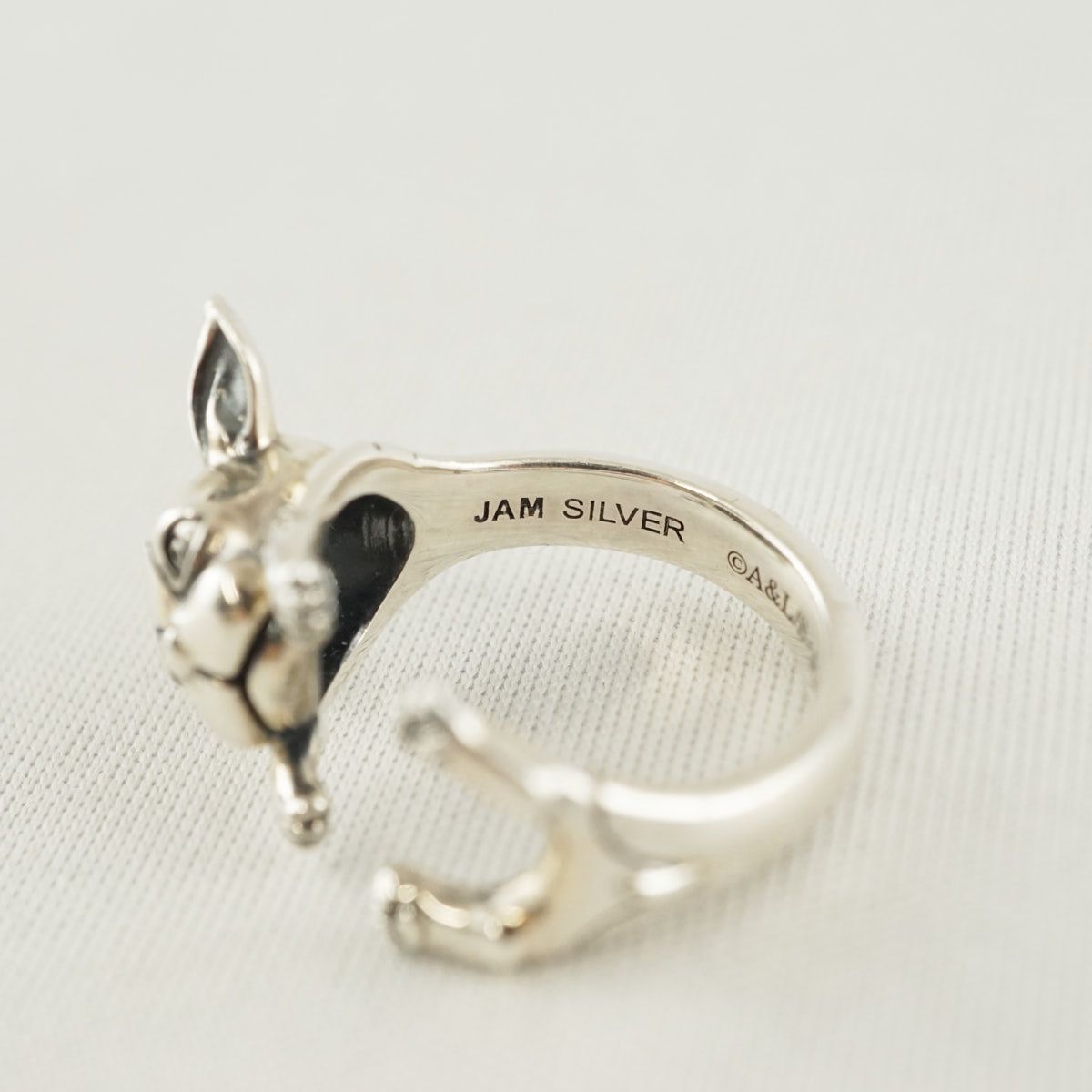 JAM HOME MADE × ジョジョの奇妙な冒険 シルバーリング USED品