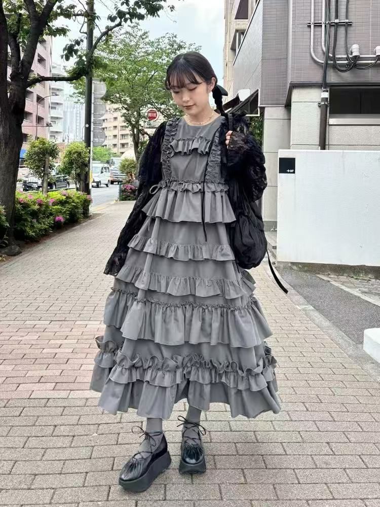 Merry Jennyワンピース merry jenny ワンピース フリルティアード