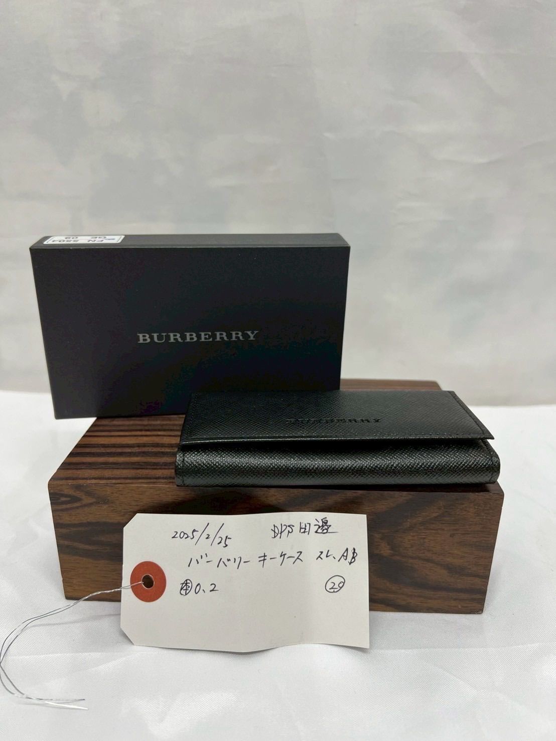 BURBERRY バーバリー ブラックキーケース き