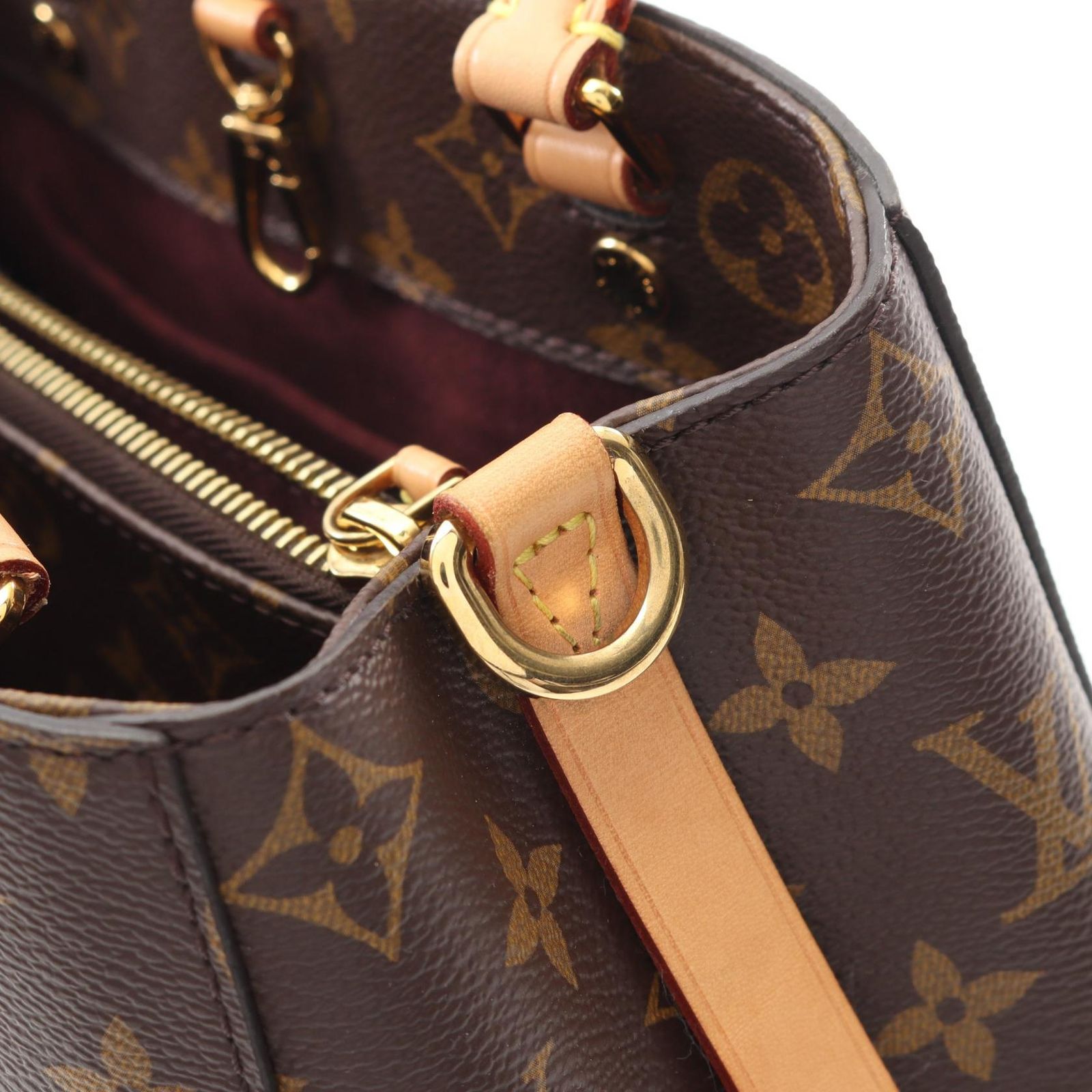 ルイヴィトン モンテーニュBBハンドバッグ モノグラムキャンバス ルイ・ヴィトン LOUIS VUITTON ハンドバッグ モンテーニュBB
