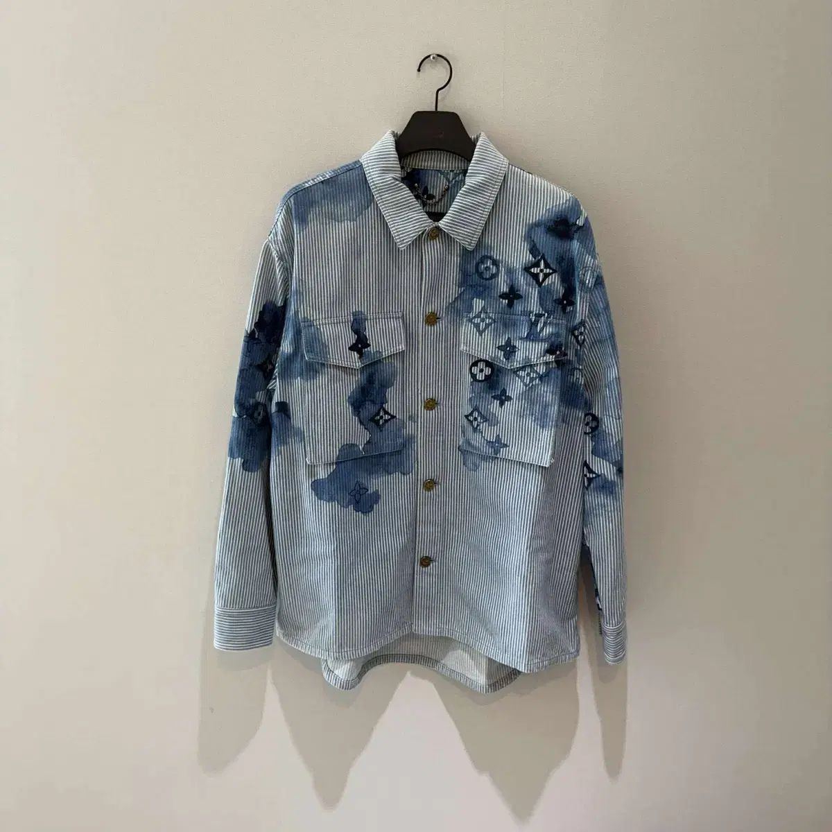 2XL サイズ Louis Vuitton ルイヴィトン ウォーターカラー シャツ ジャケット