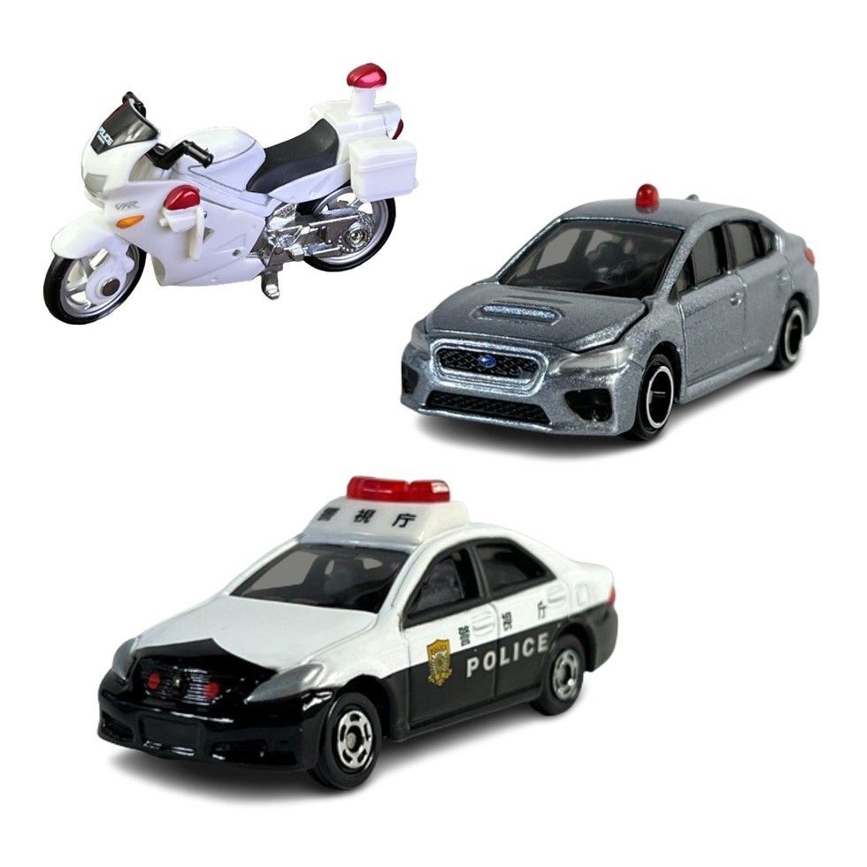 タカラトミー トミカ パトカー 白バイ 警察車両 ３種類セット(19