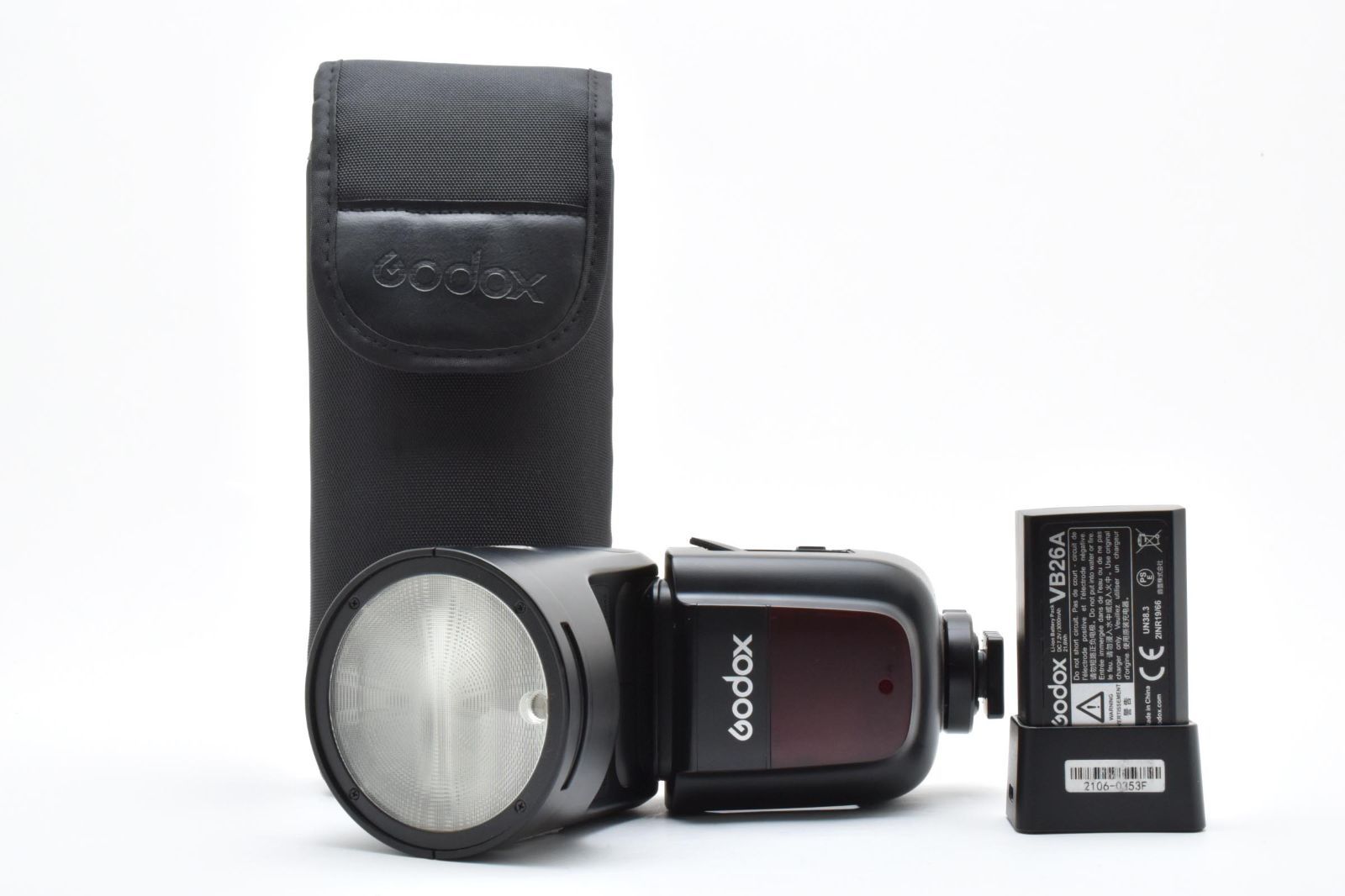 ゴドックス GODOX クリップオンラウンドフラッシュ V1S SONY ソニー用 バッテリー 充電器付き 完動品 81P42A509110