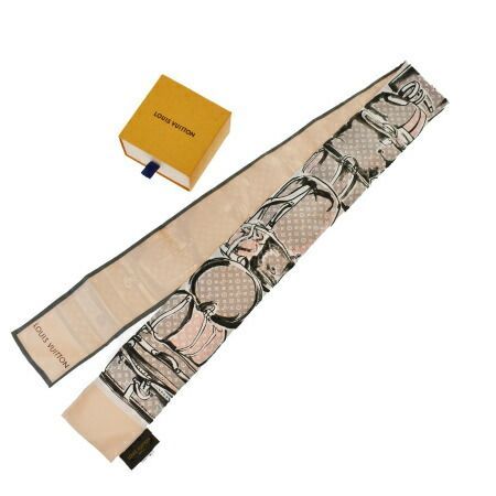 未使用】 ヴィトン Louis Vuitton バンドー タグ付き 箱 水色系 中古