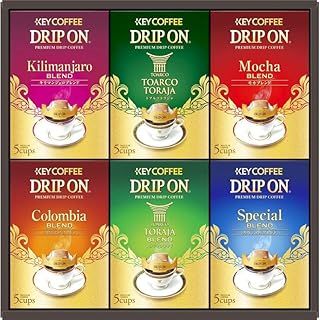 キーコーヒー ドリップ オン ギフト KDV-30M 挽きたての香りと格別なおいしさをお届けする ドリップコーヒーの ドリップオン ギフトです