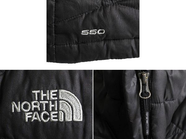 US企画 ノースフェイス ナイロン ダウン ベスト レディース S The North Face フルジップ キルティング 550フィル アウトドア 重ね着 濃灰 2382116871.jpg?1727089081