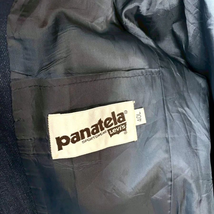 70sリーバイス パナテラLevi's PANATELAデニムジャケットシャツ