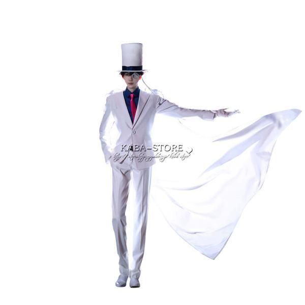子供|大人用 名探偵コナン 風 怪盗キッド コスプレ 衣装 cosplay コスチューム パーティーグッズ ハロウィン仮装 変装