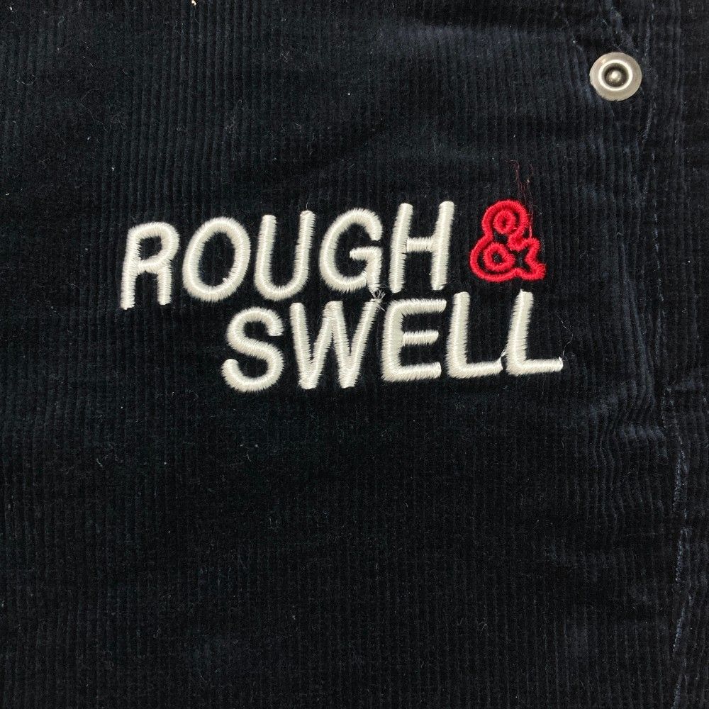 サイズ：M ROUGH&amp;SWELL ラフアンドスウェル  コーデュロイ ストレッチパンツ  ネイビー系 [240101425623] ゴルフウェア レディース ストスト サイズ：M ROUGH&SWELL ラフアンドスウェル コーデュロイ