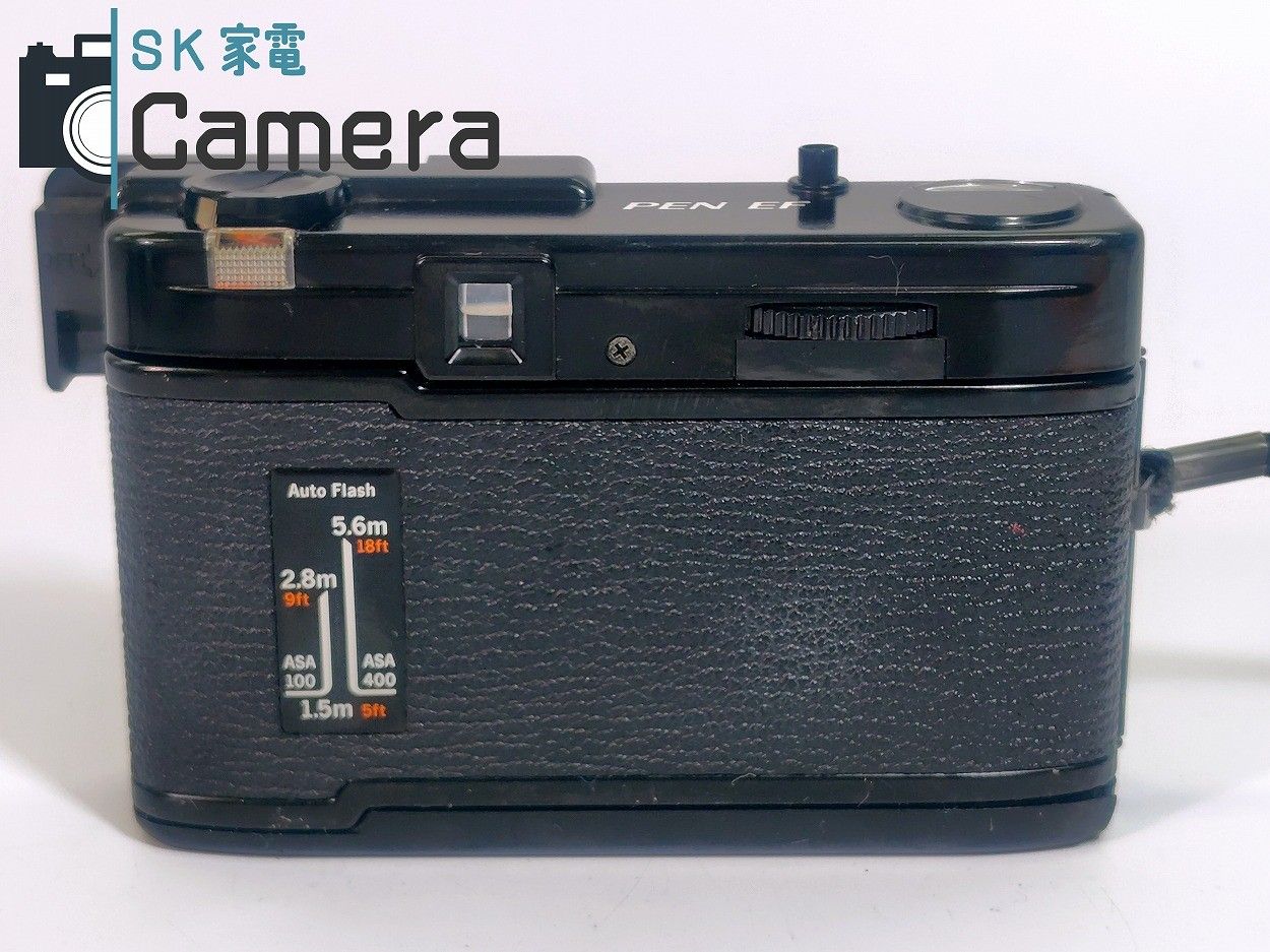 OLYMPUS PEN EF D.ZUIKO 28mm F3.5 赤ベロ ストロボ 動作 オリンパス  