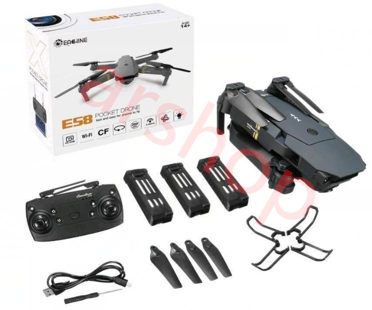 多機能EACHINE58 ドローン カメラ付き 4K 高画質 WIFI FPV