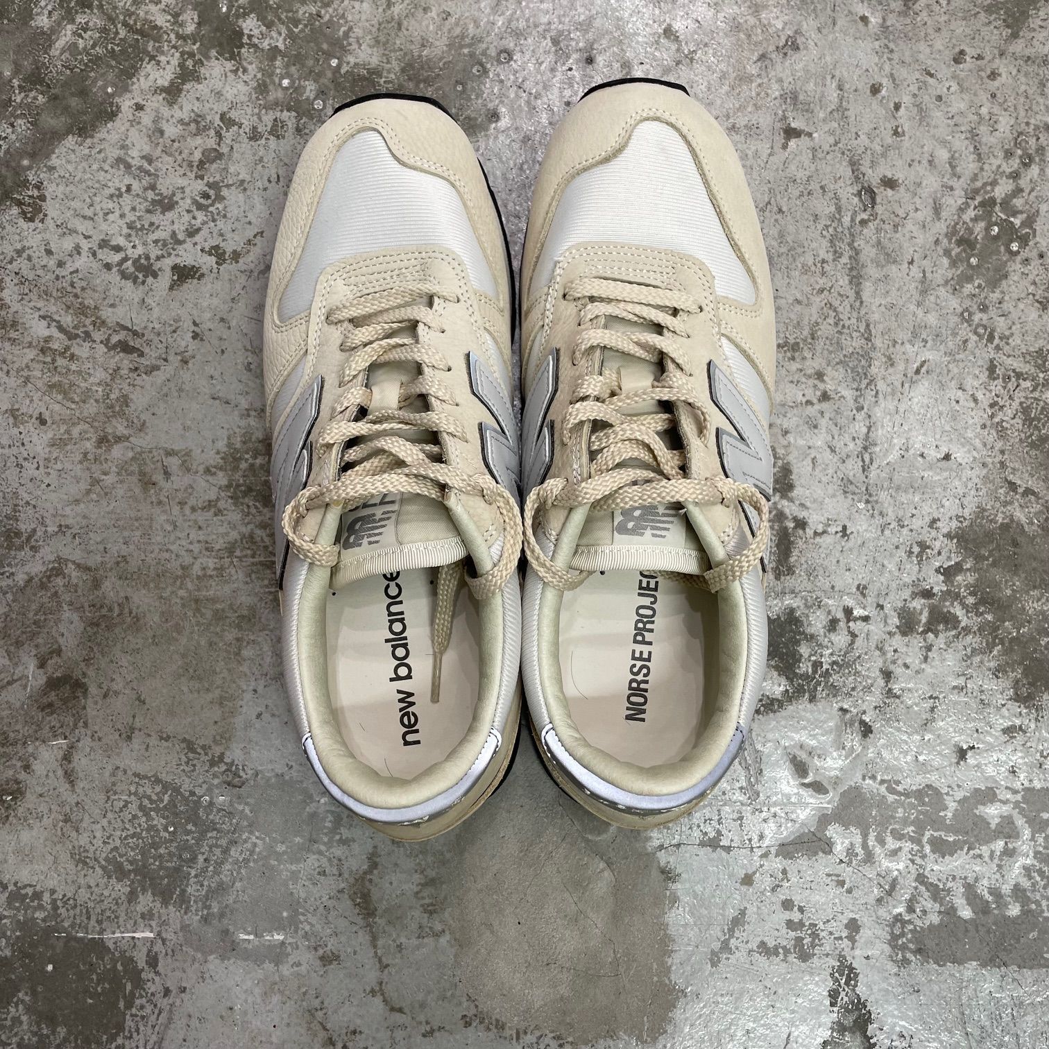 NEW BALANCE M770NC レザー スニーカー ニューバランス 27.5cm 74395A1 