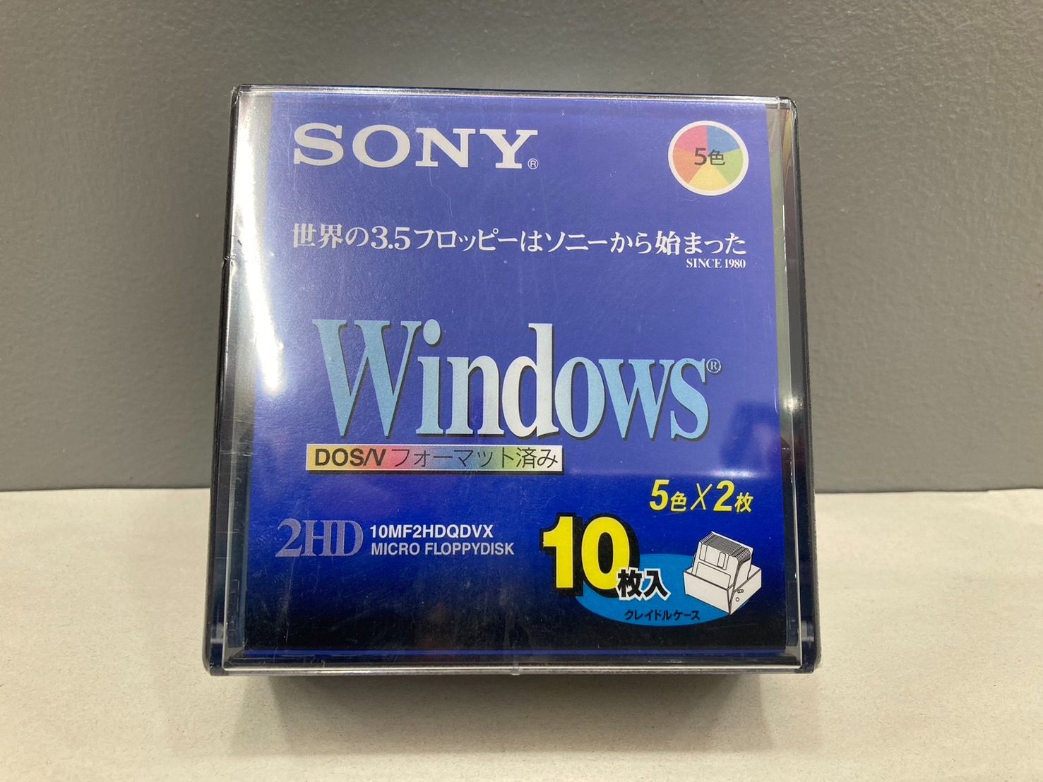 SONY 3.5インチ フロッピーディスク 2HD DOS/V Windows… Amazon.co.jp
