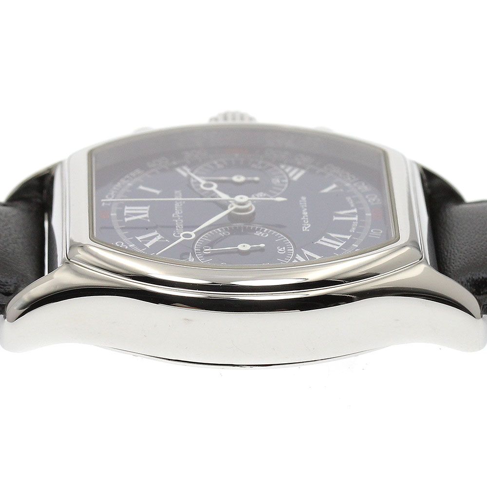 ジラール ペルゴ GIRARD 2710 リシュビル クロノグラフ 手巻き メンズ _907871