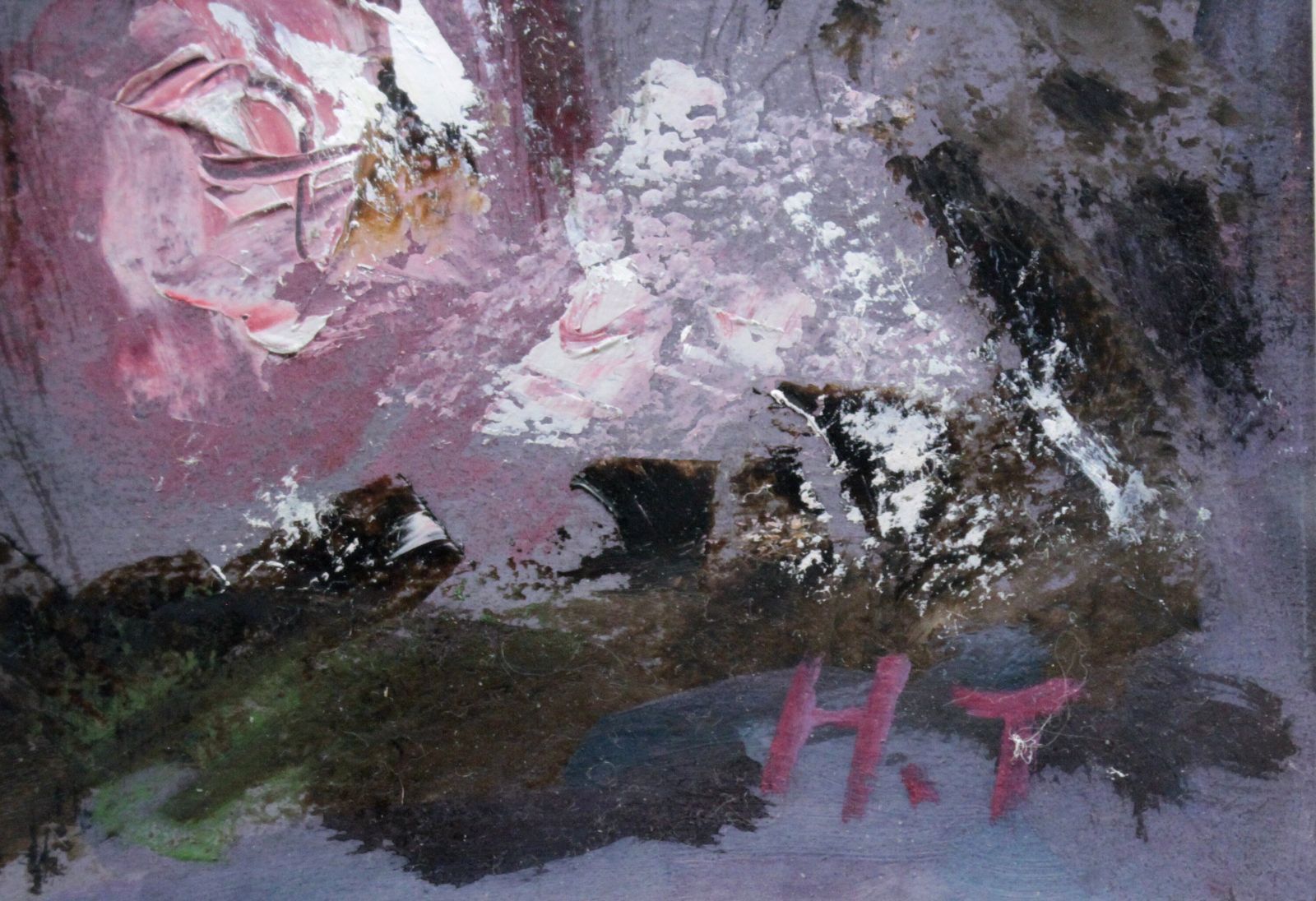 友成晴雄『バラ』油彩画【真作保証】 絵画 友成晴雄『バラ』油彩画【真作保証】 絵画 - メルカリ