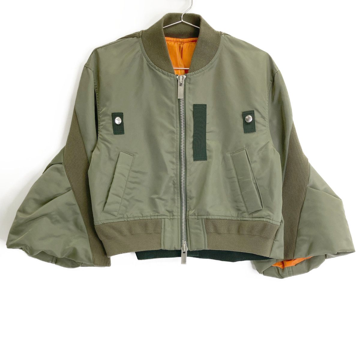 sacai サカイ 23SS 23-06670 Nylon Twill Blouson MA-1 バルーン
