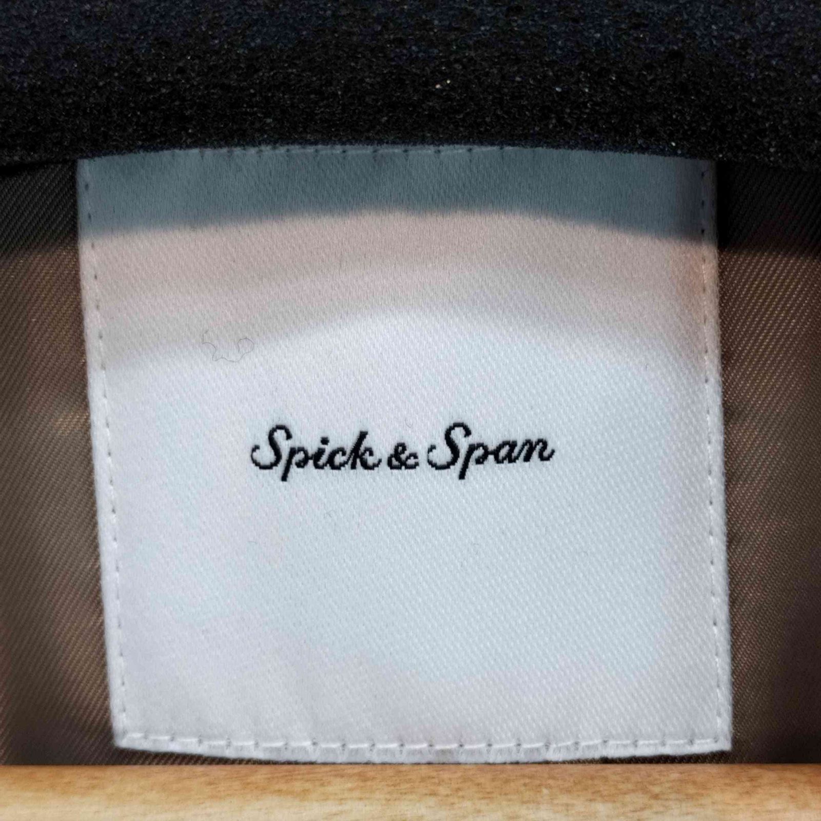 スピックアンドスパン Spick and Span ハミルトンウールオーバーコート