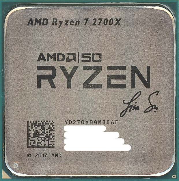 bn:3] AMD Ryzen 7 2700X Gold Edition YD270XBGM88AF 3.7GHz SocketAM4 元箱あり -  メルカリ
