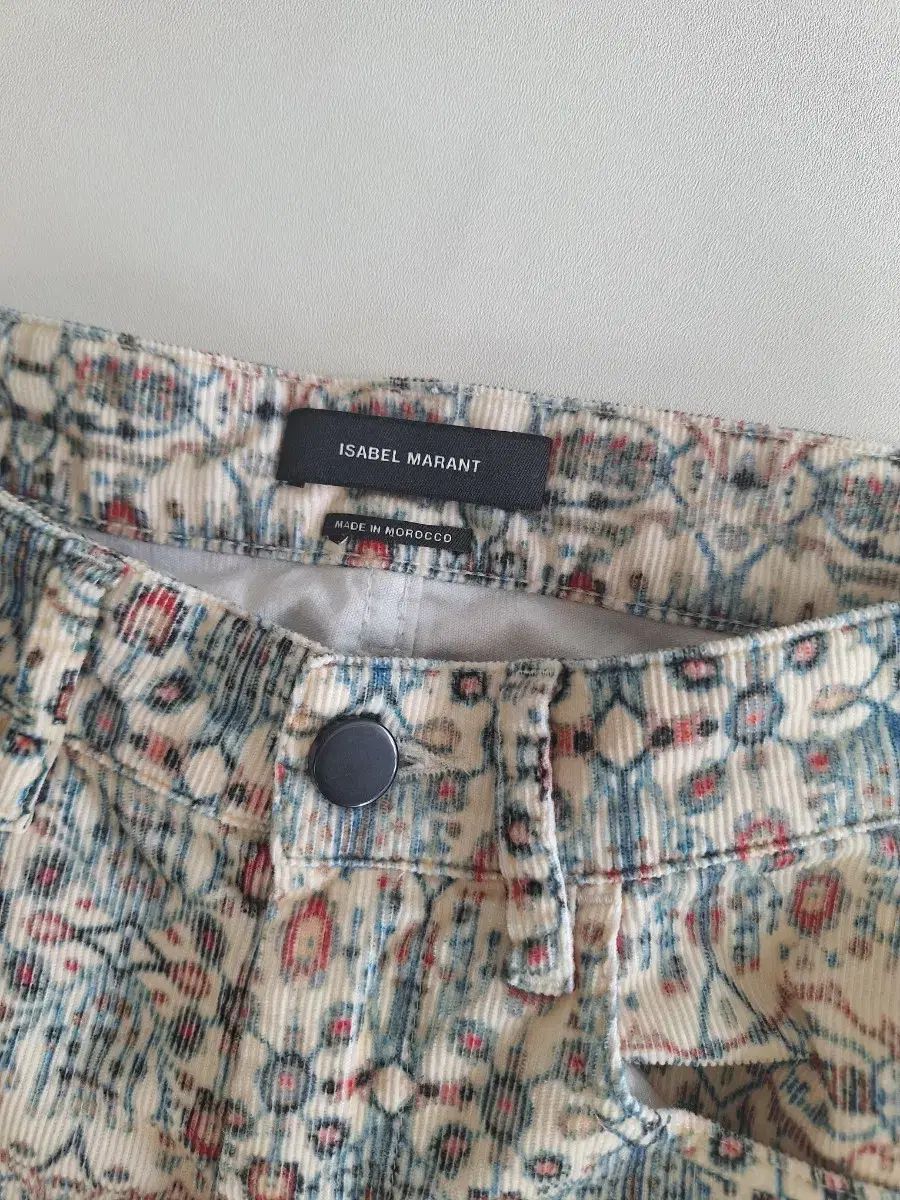 Isabel Marant イサベル マラン エスニック パターン コーデュロイ ズボン DECORATOM_COM_BR