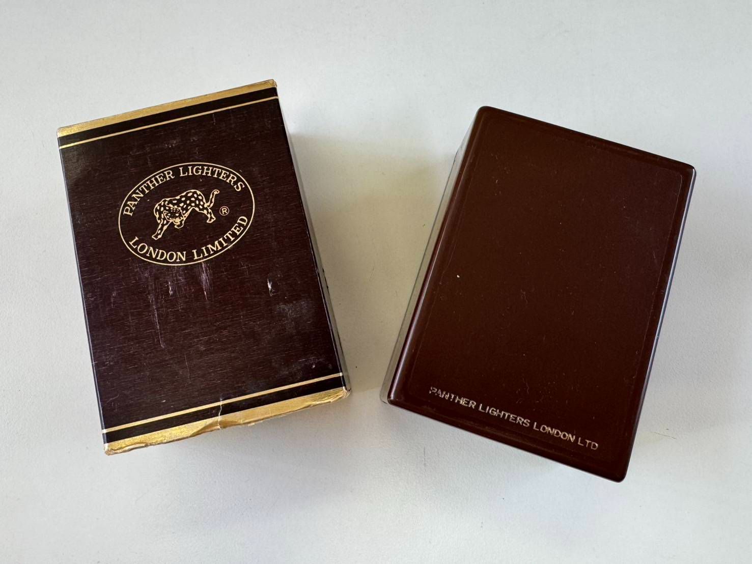 中古品】パンサー PANTHER ガスライター LONDON LIMITED 喫煙