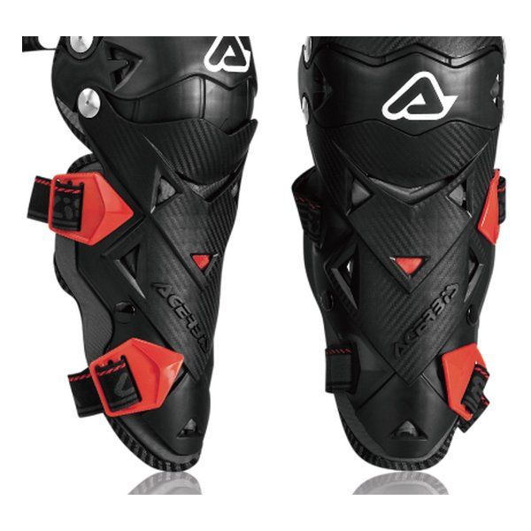ACERBIS アチェルビス AC IMPACT-EVO3.0ニーガード BK RD AC-21608BK RD 2644541