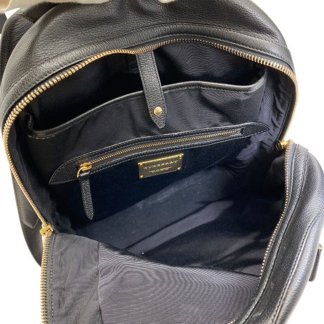 BURBERRY リュック　バックパック 希少モデル バーバリー オールレザー 金刺繍 リュック バック