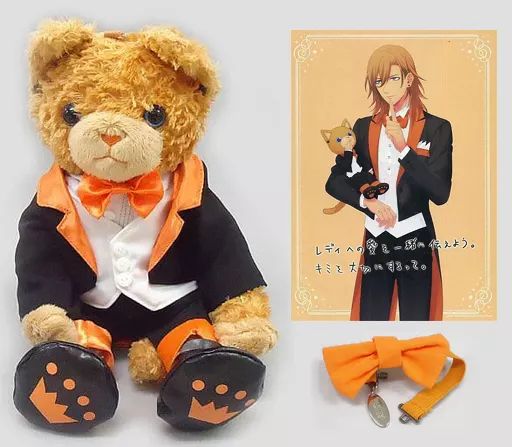 ぬいぐるみ　[破損品/付属品欠品] アランチャ(神宮寺レン) PRINCE CATぬいぐるみ 1stアニバーサリーセット 「うたの☆プリンスさまっ♪」 中古】ぬいぐるみ アランチャ(神宮寺レン) PRINCE CATぬいぐるみ
