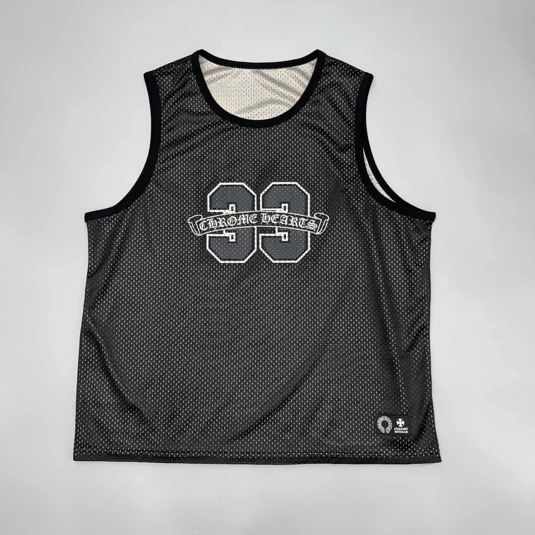 Chrome Hearts Reversible Mesh Warm Up Jersey Tank Top 