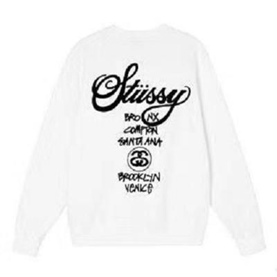 STUSSY ステューシー STUSSY WORLD TOUR CREW ステューシートレーナー 裏起毛 スウェット  [並行輸入品]