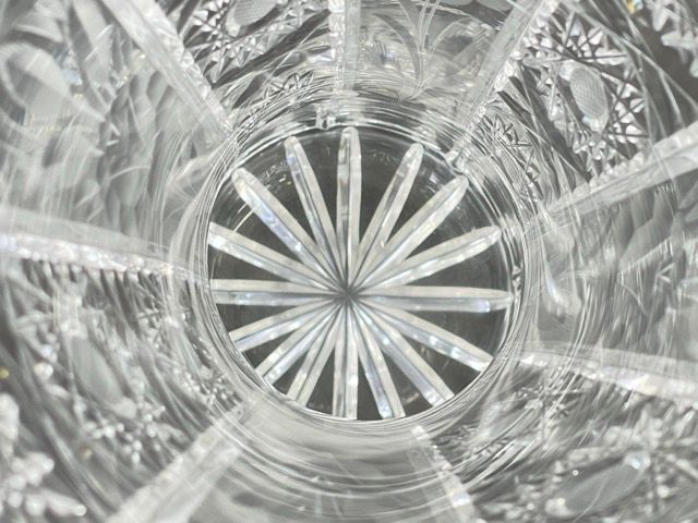 ポロニアPOLONIA クリスタル ポロニアグラス 切子 ポーランド製　花瓶 Yahoo!オークション -「polonia グラス」の落札相場・落札価格