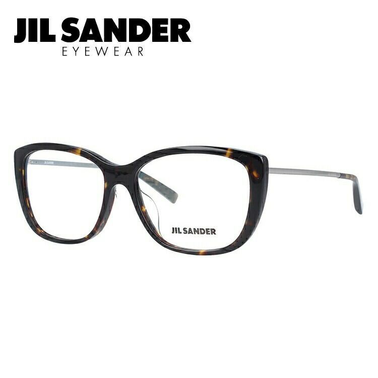 JIL SANDER メガネフレーム スクエア型 おしゃれ老眼鏡 リーディンググラス ジルサンダー J4002-N 55 アジアンフィット レディース ファッションメガネ