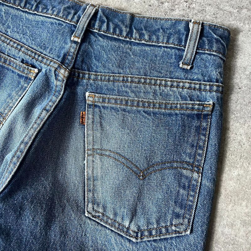 ヒゲ 80s USA製 Levis 517 0217 フレア デニム パンツ 30 34 / 80年代