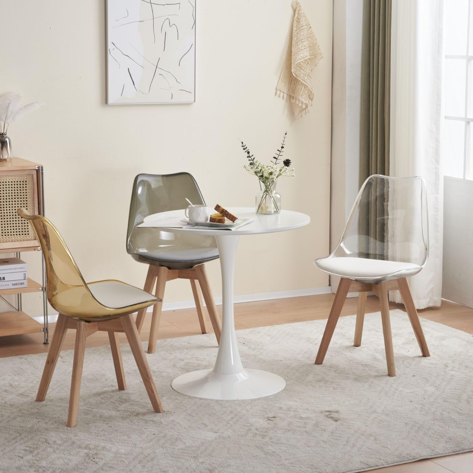 デザイナーズ イームズモダンデザイン 天然木脚 クッション付き イームズ椅子 イームズチェア 北欧 2脚セット おしゃれ ダイニングチェア デザイナーズ オーエスジェイ OSJ リプロダクトクッション MARWIL-DEMENAGEMENTS_CH