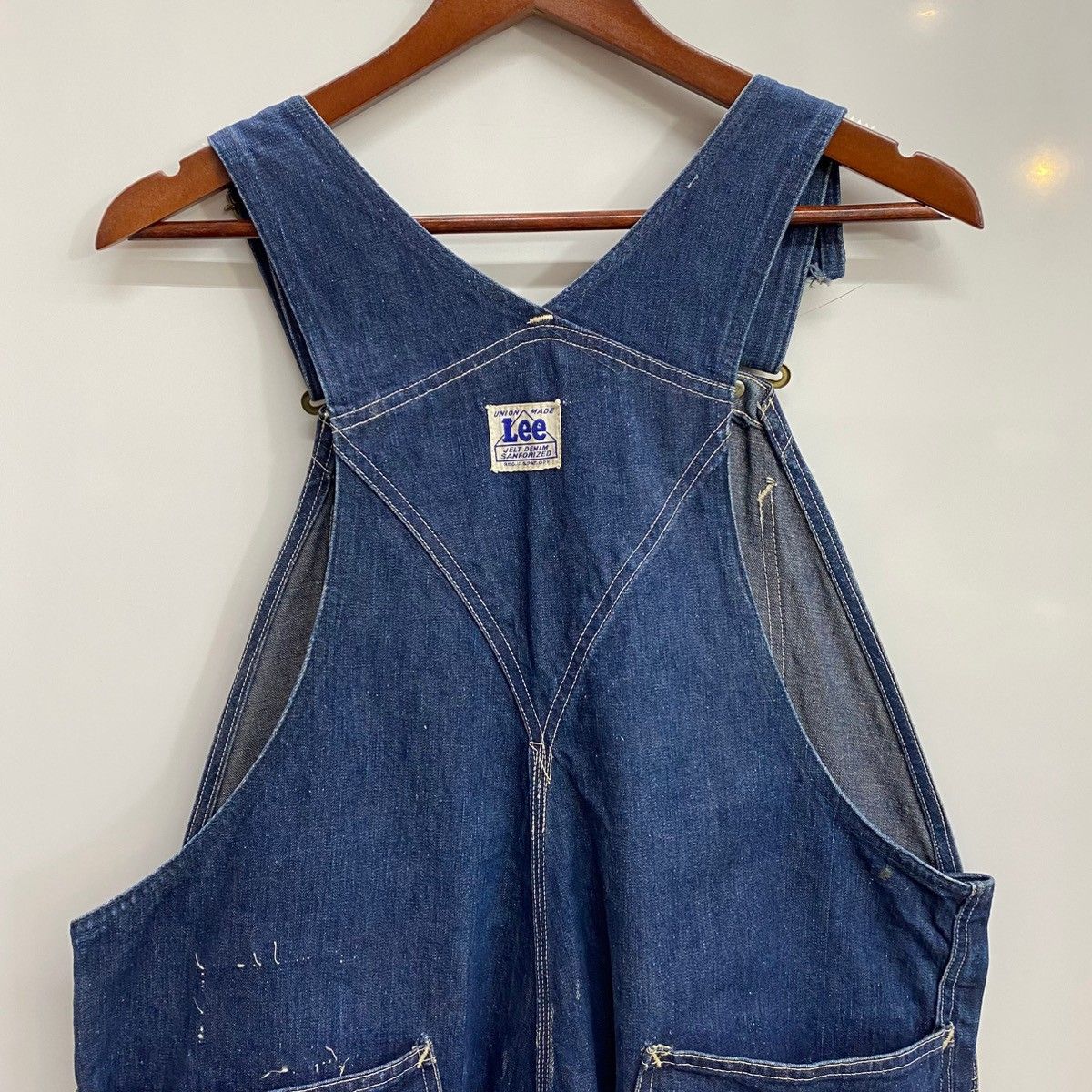 ☆Lee ハウスタグ 40s復刻 デニム オーバーオール - オーバーオール一
