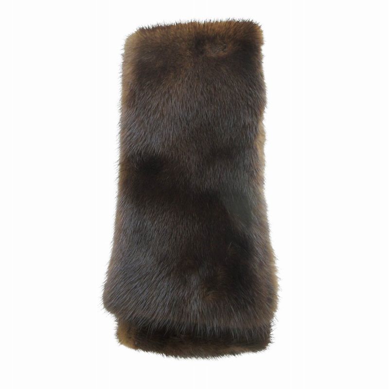 S MaxMara エスマックスマーラ フォックスファー マフラー 反ら  