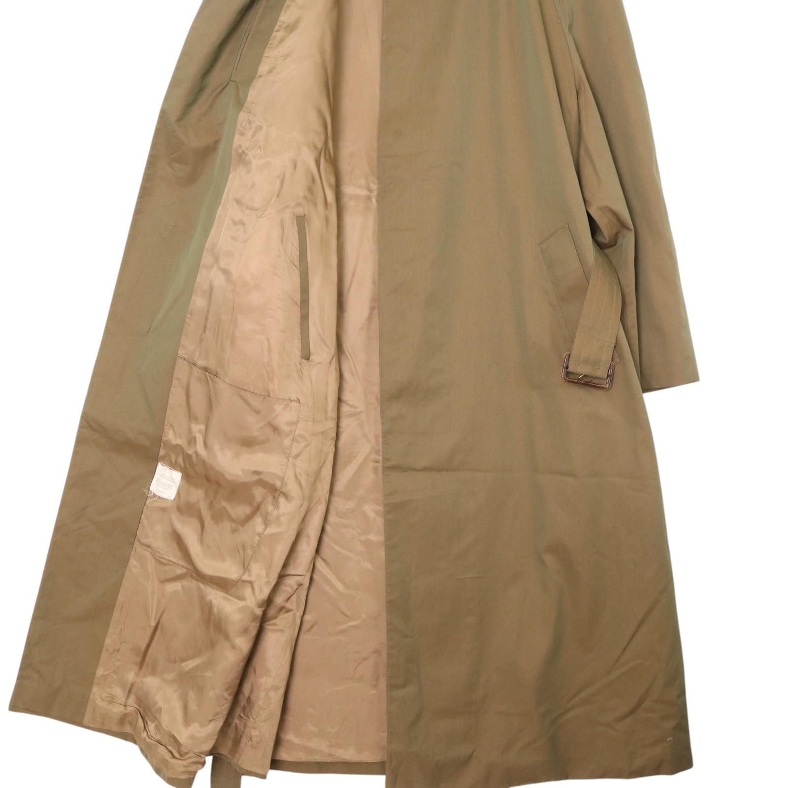 [美品]70s-80s Aquascutum ステンカラーコート　英国製 80年代 カナダ製 Aquascutum アクアスキュータム ステンカラーコート