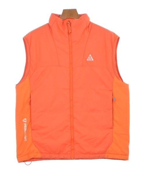 NIKE ACG ダウンジャケット/ダウンベスト XL オレンジ 【古着