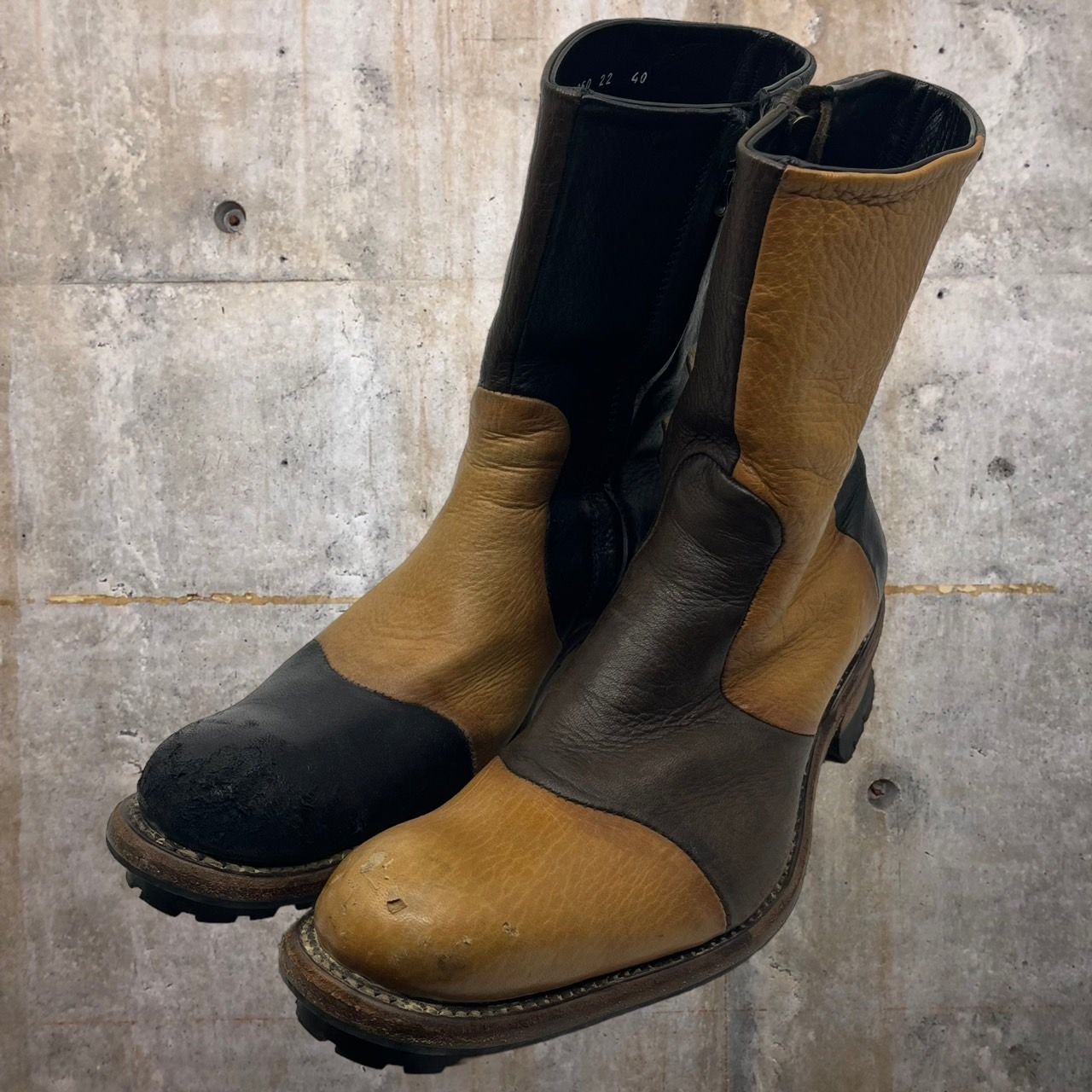 alfredoBANNISTER(アルフレッドバニスター) サイドジップブーツ 40