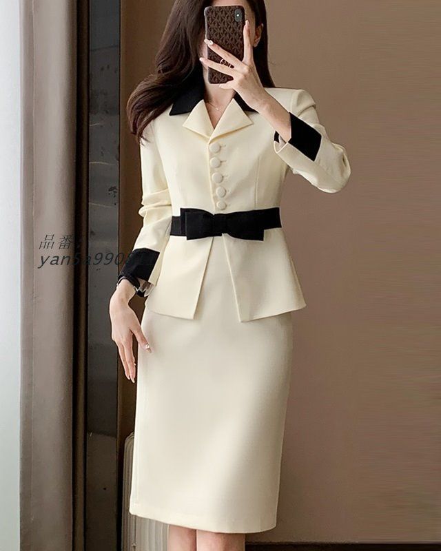 スカートスーツ レディース セットアップ レディース セレモニー レディース スーツ オシャレ 入園式 ママスーツ 入学式 ママ 大きいサイズ スーツ カジュアル yan5a990811