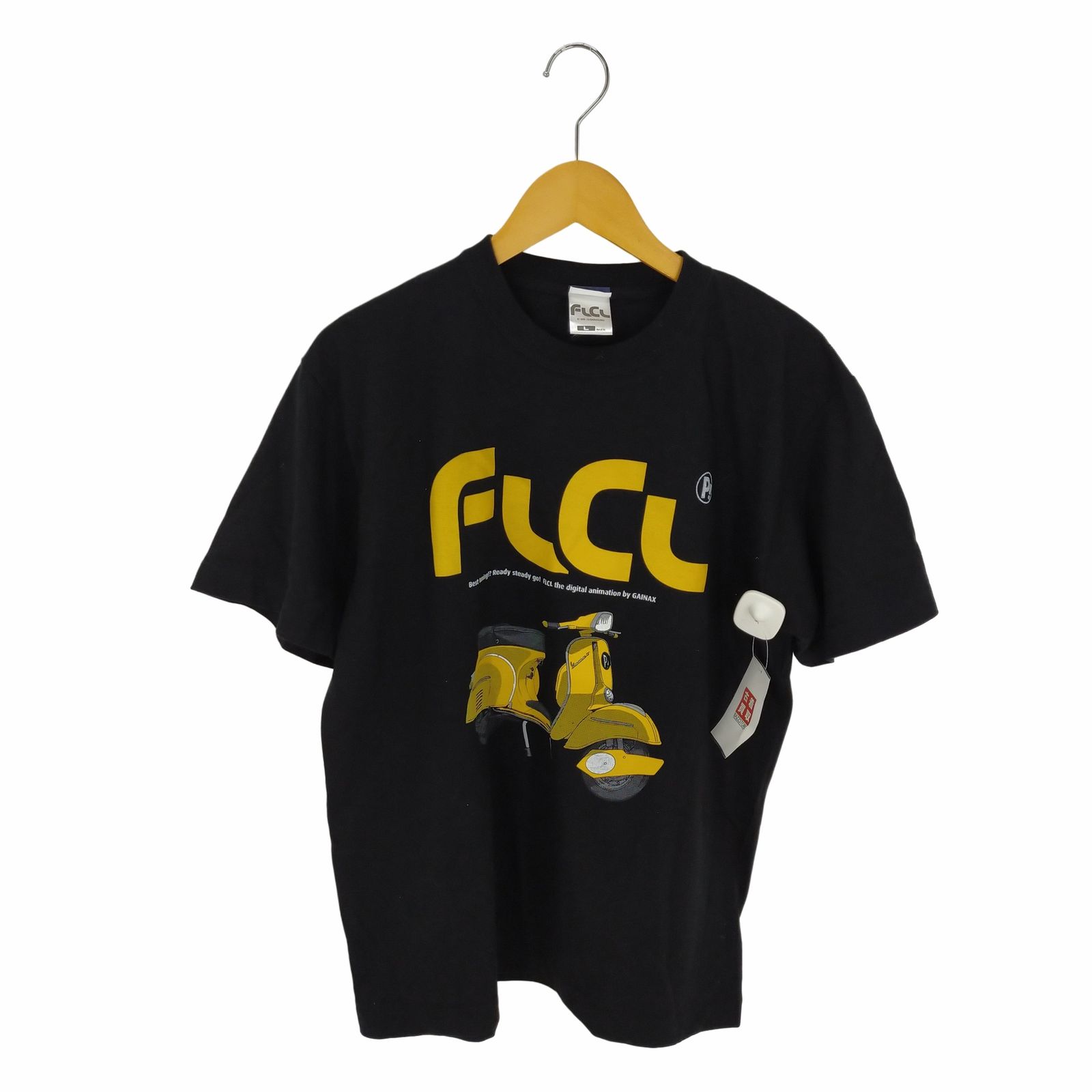コスパ COSPA FLCL ©1999I.G/GAINAX/KGI ハル子のベスパTシャツ メンズ 