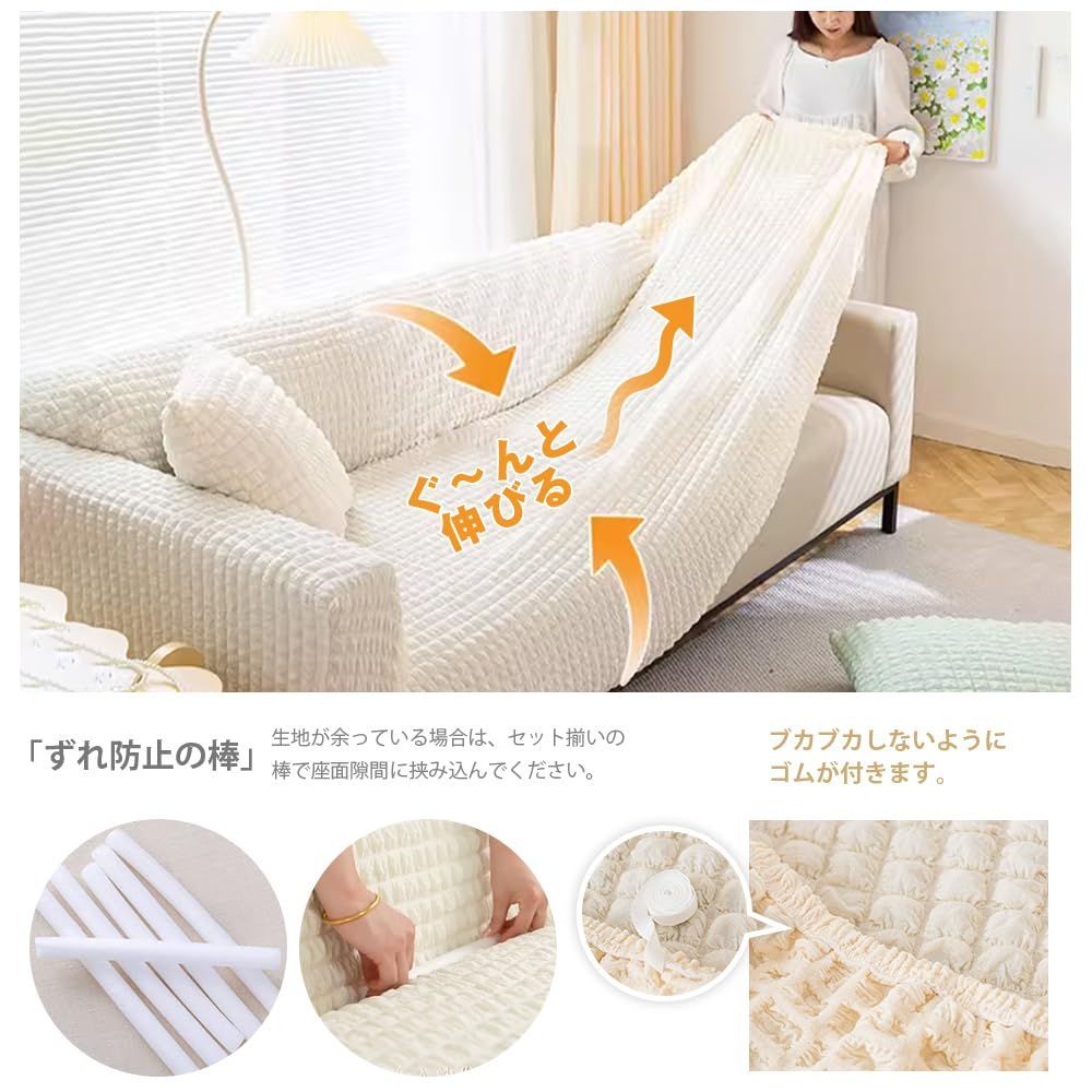 新品 マルチカバー 北欧風デザイン グレー 2人掛け - メルカリ