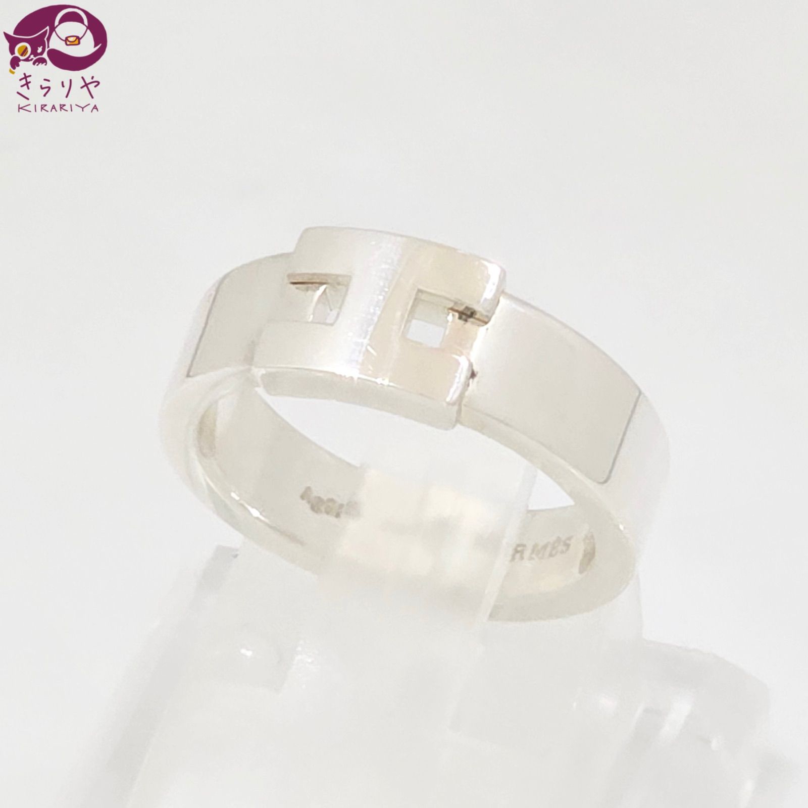 HERMES エルメス リング ガンバード 49(9号） レア HERMES エルメス リング ガンバード 49(9号） レア