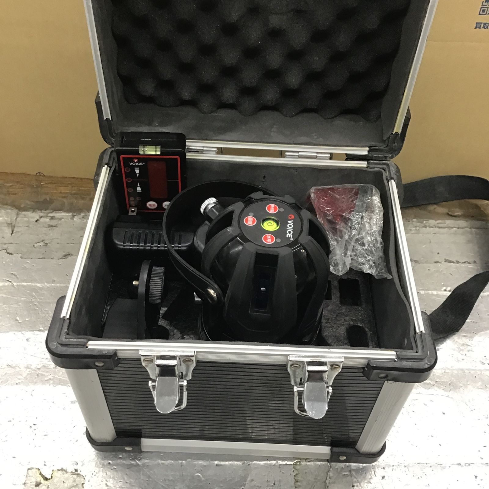 VOICE 5ライン レーザー墨出し器 VLR-5X vc/S020289 ケース付き 
