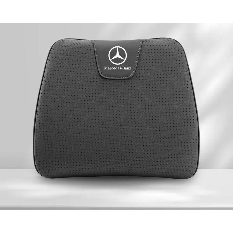 Mercedes-Benz レザー クッション ブラック Mercedes-Benz レザー クッション ブラック