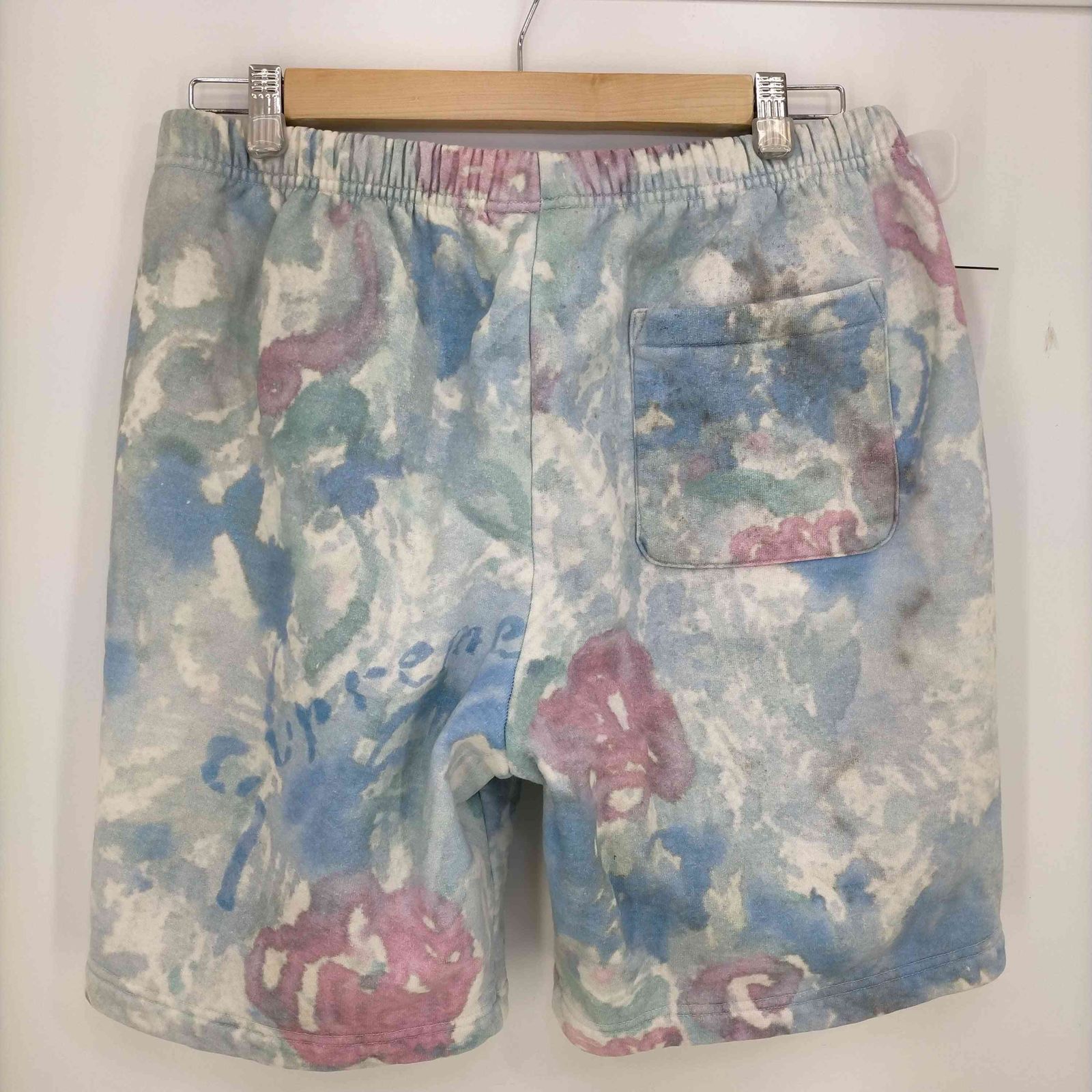 シュプリーム Supreme Small Box Sweatshort Watercolor Floral メンズ 