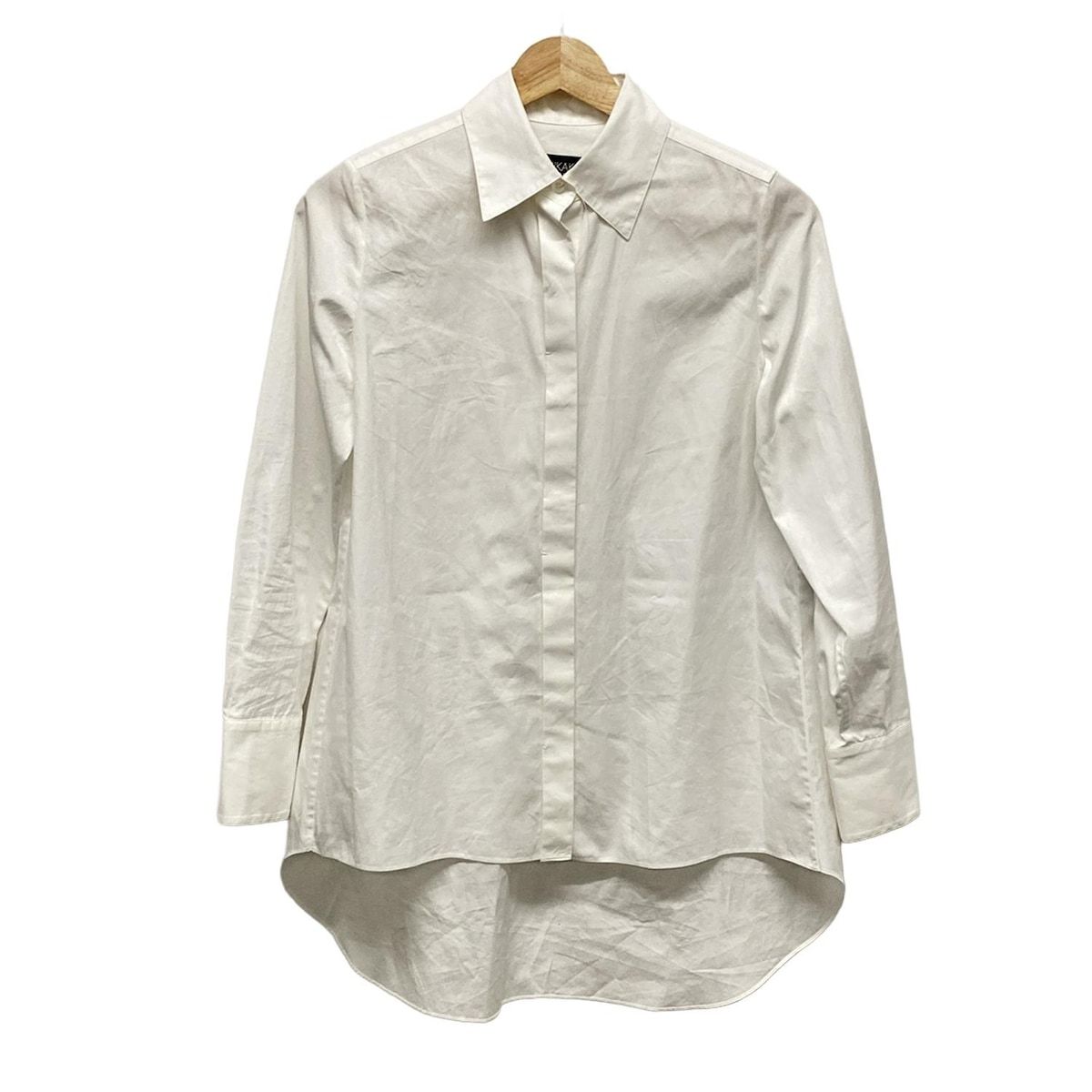 white ファッション 2025 極美品✨Mfil ミカコナカムラ 美シルエット