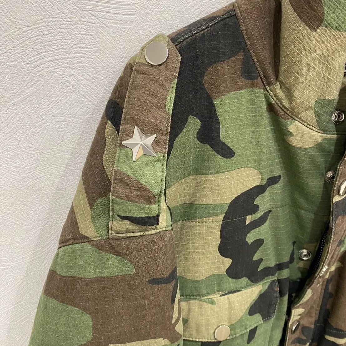 PATRIOT パトリオット MOTO PUFFER JACKET CAMO 迷彩 ミリタリー 
