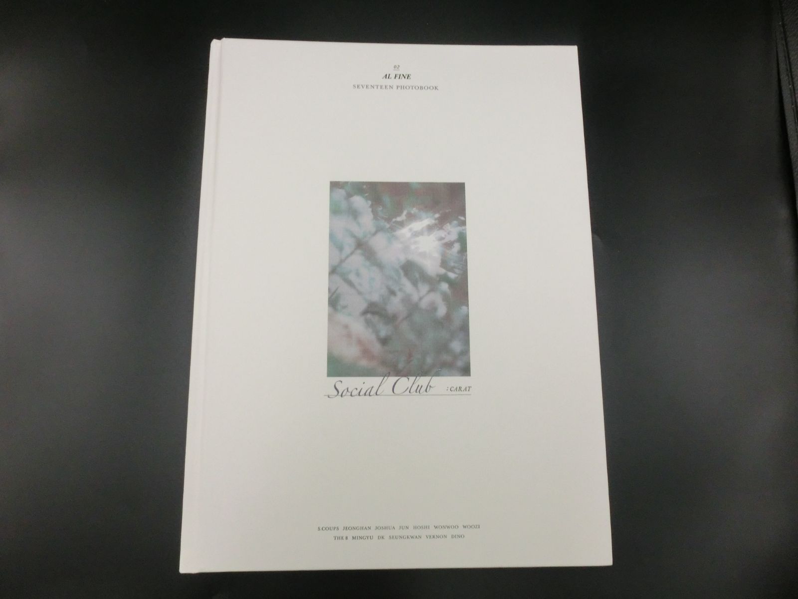 TAKA5-69】◇SEVENTEEN PHOTOBOOK 'SOCIAL CLUB：CARAT' 01 Da