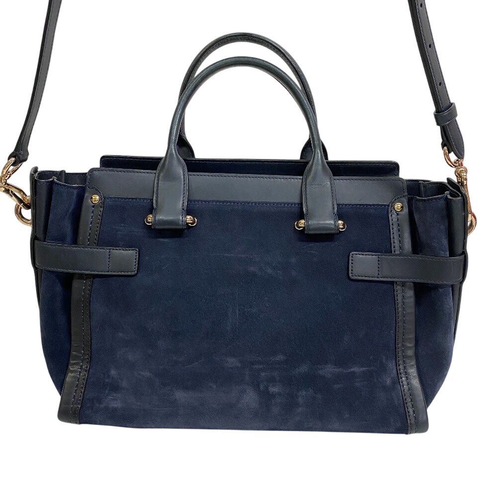 コーチ COACH ハンドバッグ 2WAY ショルダーバッグ 36112 ネイビー